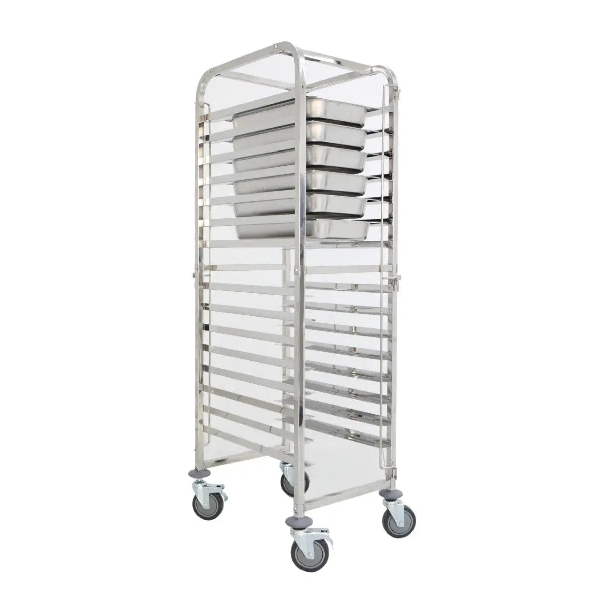 Anvil Stainless Steel & Shelving Stainless Steel Multi Use Trolley - TRS1015 Mattys