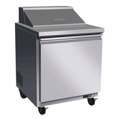 F.E.D. Temperate Thermaster Tropicalised Single Door Pizza Prep Fridge - TSB735 Mattys