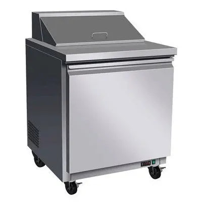 F.E.D. Temperate Thermaster Tropicalised Single Door Pizza Prep Fridge - TSB735 Mattys