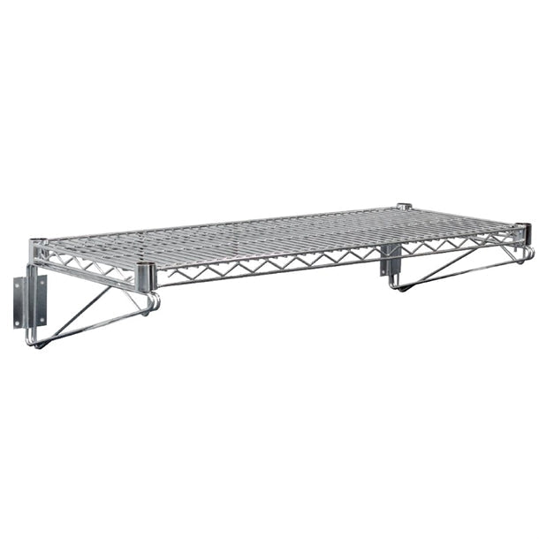 Stainless Steel & Shelving Vogue Steel Wire Wall Shelf 1220mm - U202 Vogue