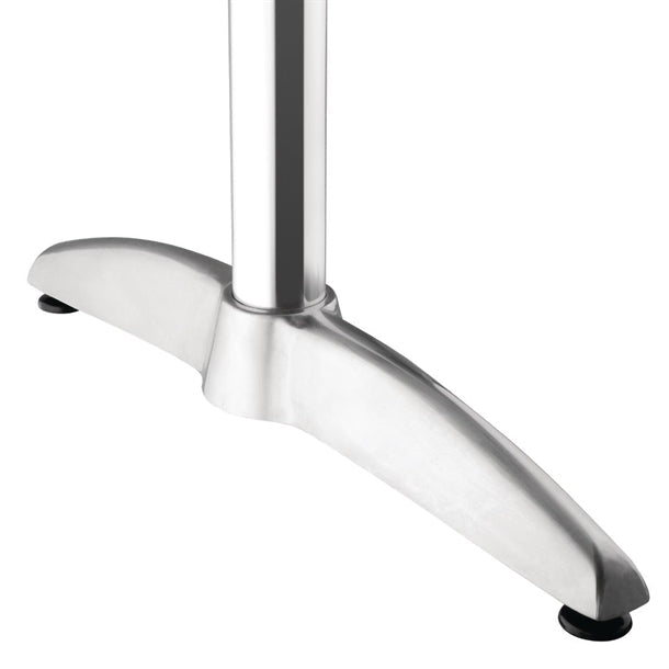 Cleaning Products Bolero Double Pedestal Table Rectangular 600mm - U432 Bolero