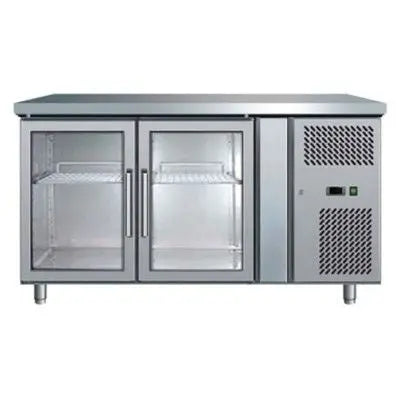 Bromic UBC1360GD Two Glass Door Under Bench Chiller 282L Mattys