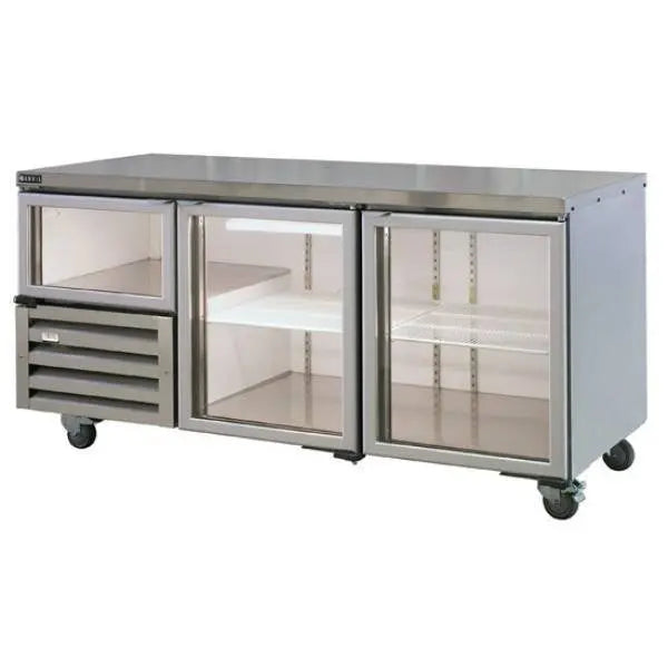 Anvil UBG6180(H) Back Bar Fridge 2 1/2 Glass Doors Mattys