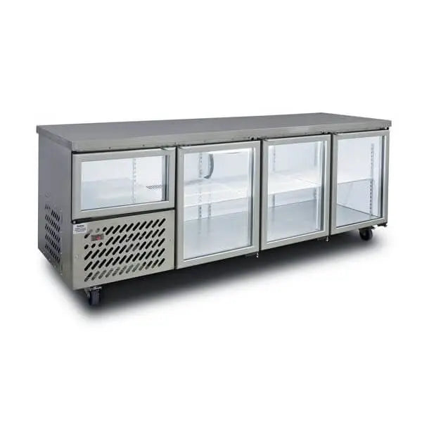 Anvil UBG6240(H) Back Bar Fridge 3 1/2 Glass Doors Mattys