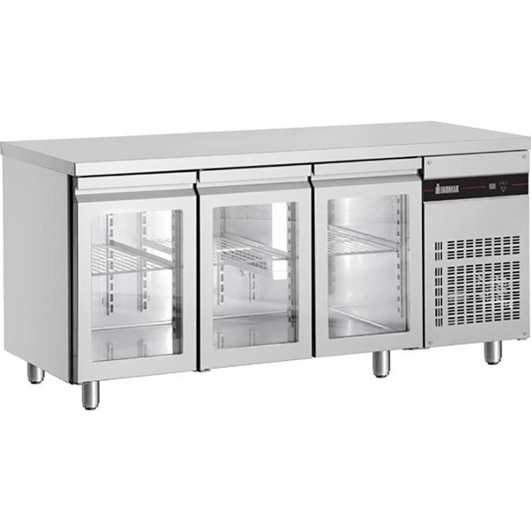 Glass Undercounter Fridge 1790mm Mattys