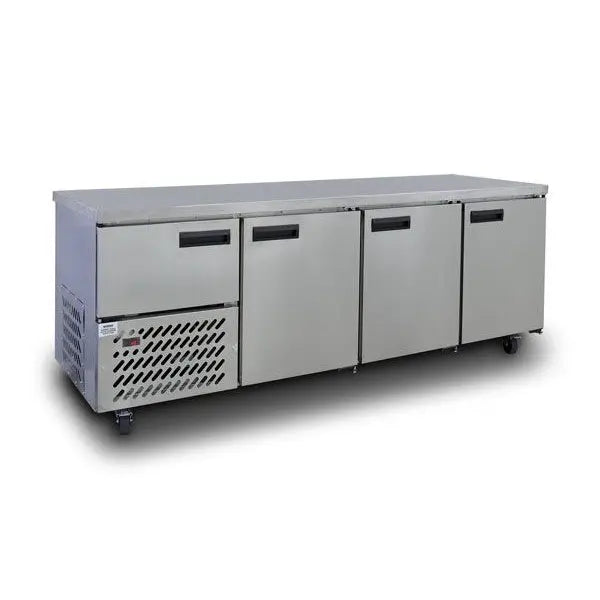 Anvil UBS2400(H) Stainless Steel Under Bar Fridge 3 1/2 Door Mattys