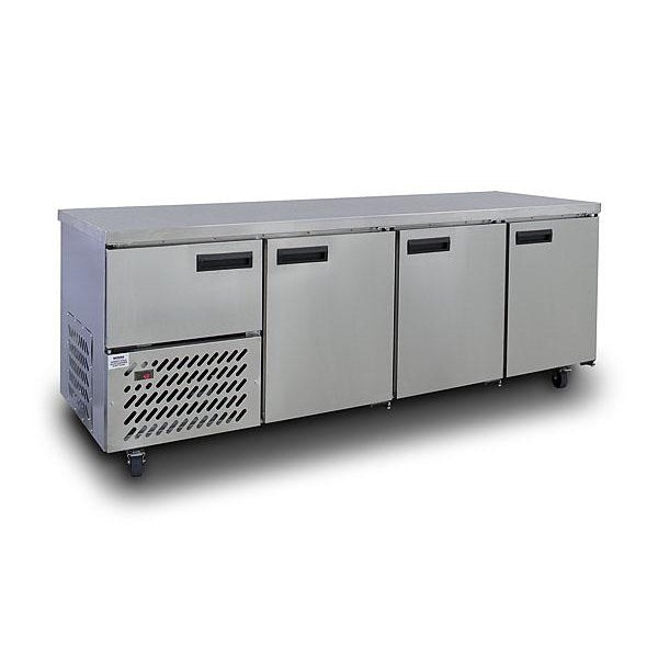 Anvil UBS6240(H) Stainless Steel Slimline Under Bar Fridge 3 1/2 Doors Mattys