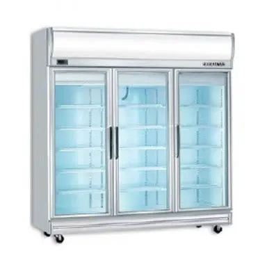 Bromic Triple Glass Door Fan Forced Freezer w/Lightbox - 1507 Litres - UF1500LF Mattys