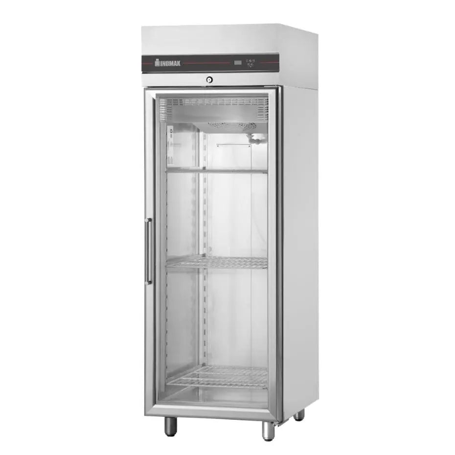 Inomak Single Door Upright Glass Fridge - UFI1170G Mattys