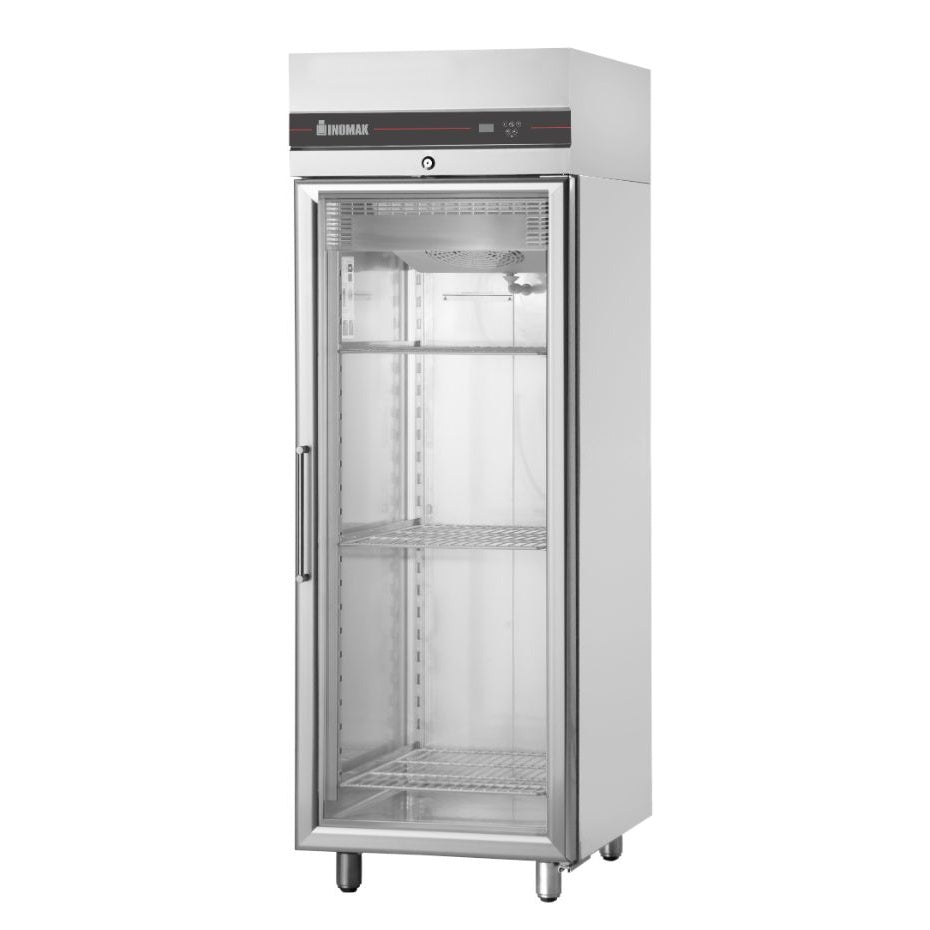 Single Door Upright Glass Fridge Mattys