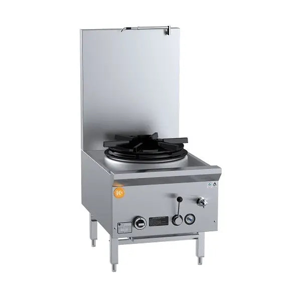 B+S Commercial Kitchen K+ Gas Single Hole Waterless Stock Pot Cooker - UFWWSPK-1 Mattys