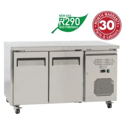 Refrigeration EXQUISITE Two Door Underbench Fridge - USC260H Mattys