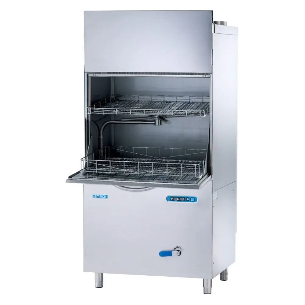 Dishwashing Mach Premium Line Twin Washing level Front Loading Utensil Pot Washer - UT 882.13AD Mattys