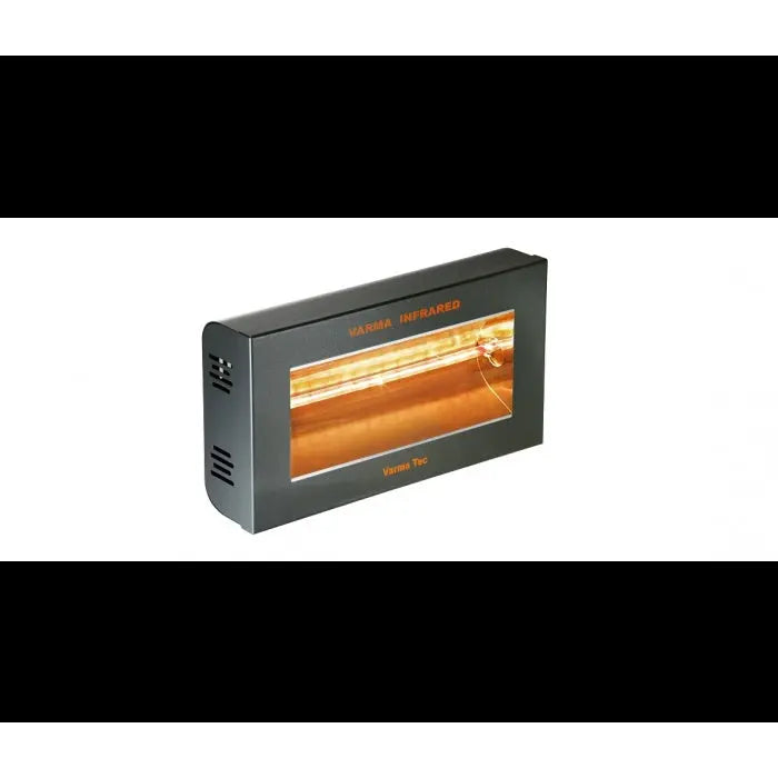 Varmatec Varma 400 Single Infrared Wall/ Ceiling-Mounted Heater with Waterproof Design and On/Off Switch Controls Mattys