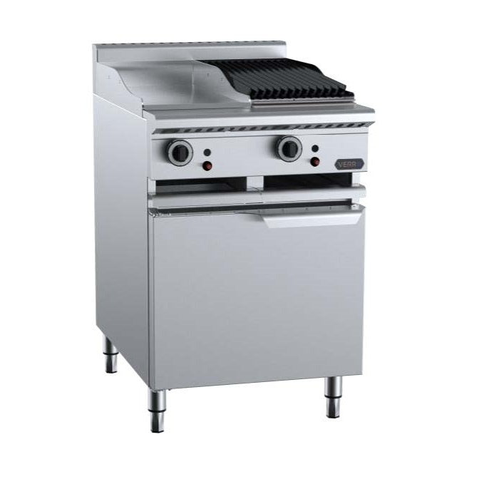 B+S Verro VBT-GRP3-CBR3 Gas Combination 300mm Grill Plate & 300mm Char Broiler Mattys