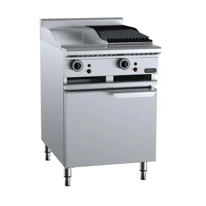 B+S Verro Gas Combination 300mm Grill Plate & 300mm Char Broiler - VBT-GRP3-CBR3 Mattys