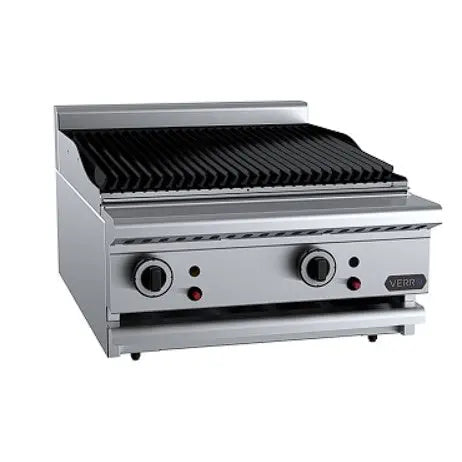 B+S Verro VCBR-6 BM Gas Char Broiler 600mm - Bench-mounted - VCBR-6BM Mattys