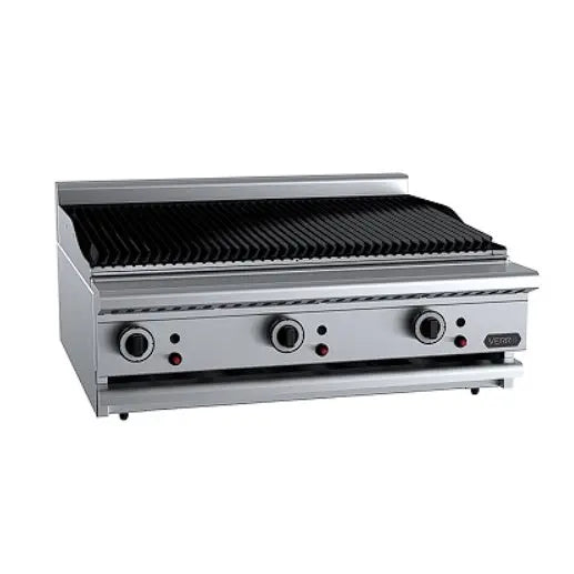 B+S Verro VCBR-9 BM Gas Char Broiler 900mm - Bench-mounted - VCBR-9BM Mattys