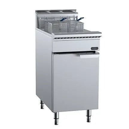 B+S Verro Gas Split Pan Turbo Fryer - VTF-451S Mattys