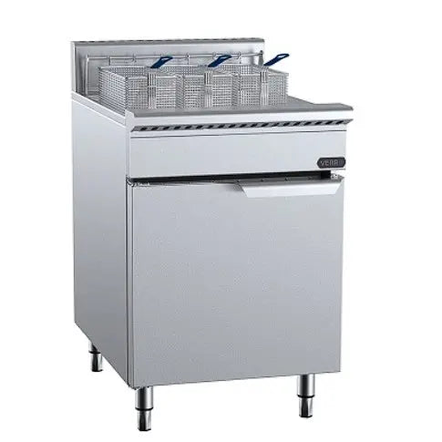 B+S Verro Gas Single Pan Turbo Fryer 3 Baskets - VTF-601 Mattys