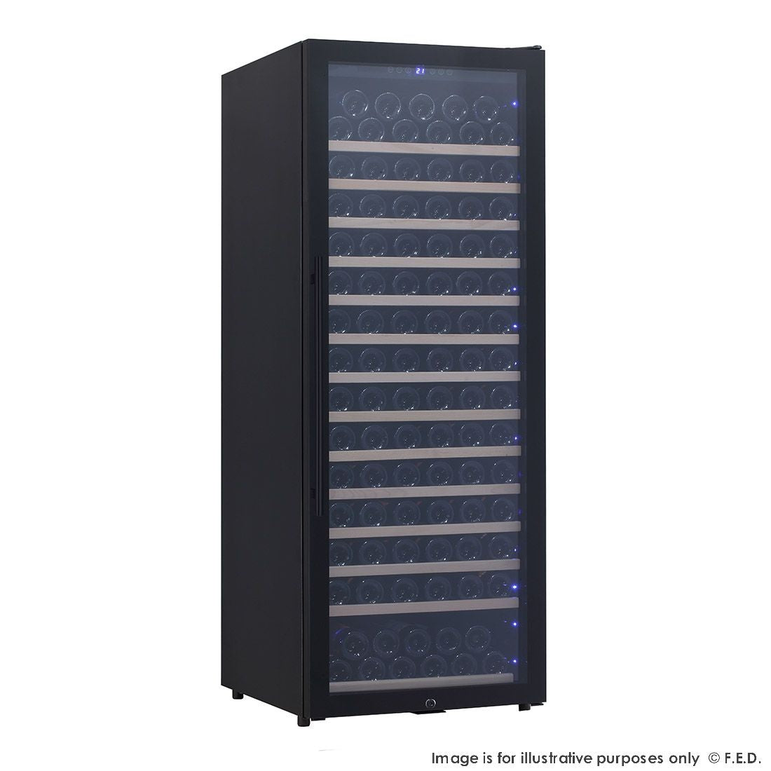 Refrigeration F.E.D. Temperate Thermaster Single Zone Large Premium Wine Cooler WB166A Mattys