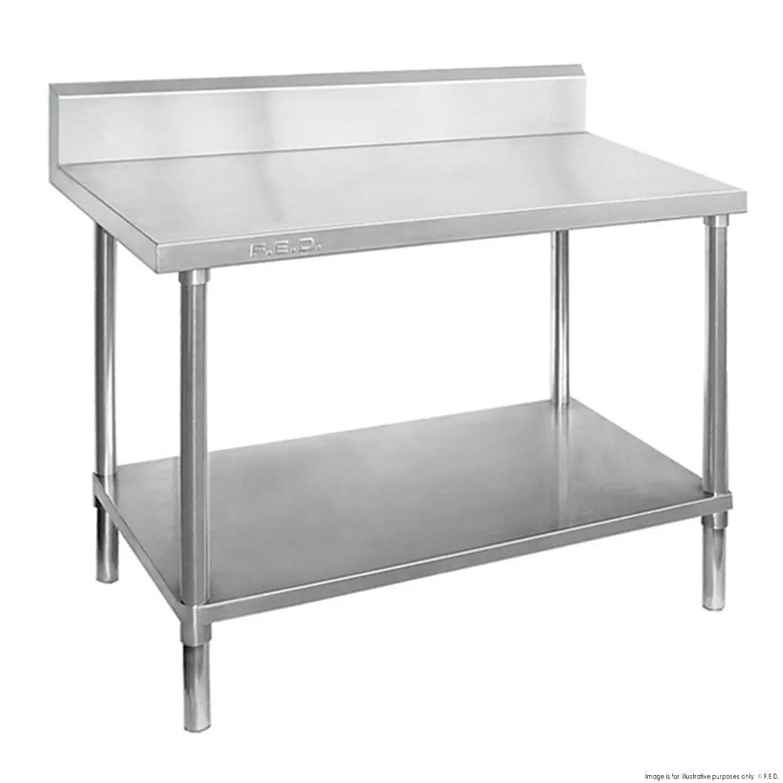 Benches F.E.D. Modular systems Workbench Infill With Splashback WBB70450/A Mattys