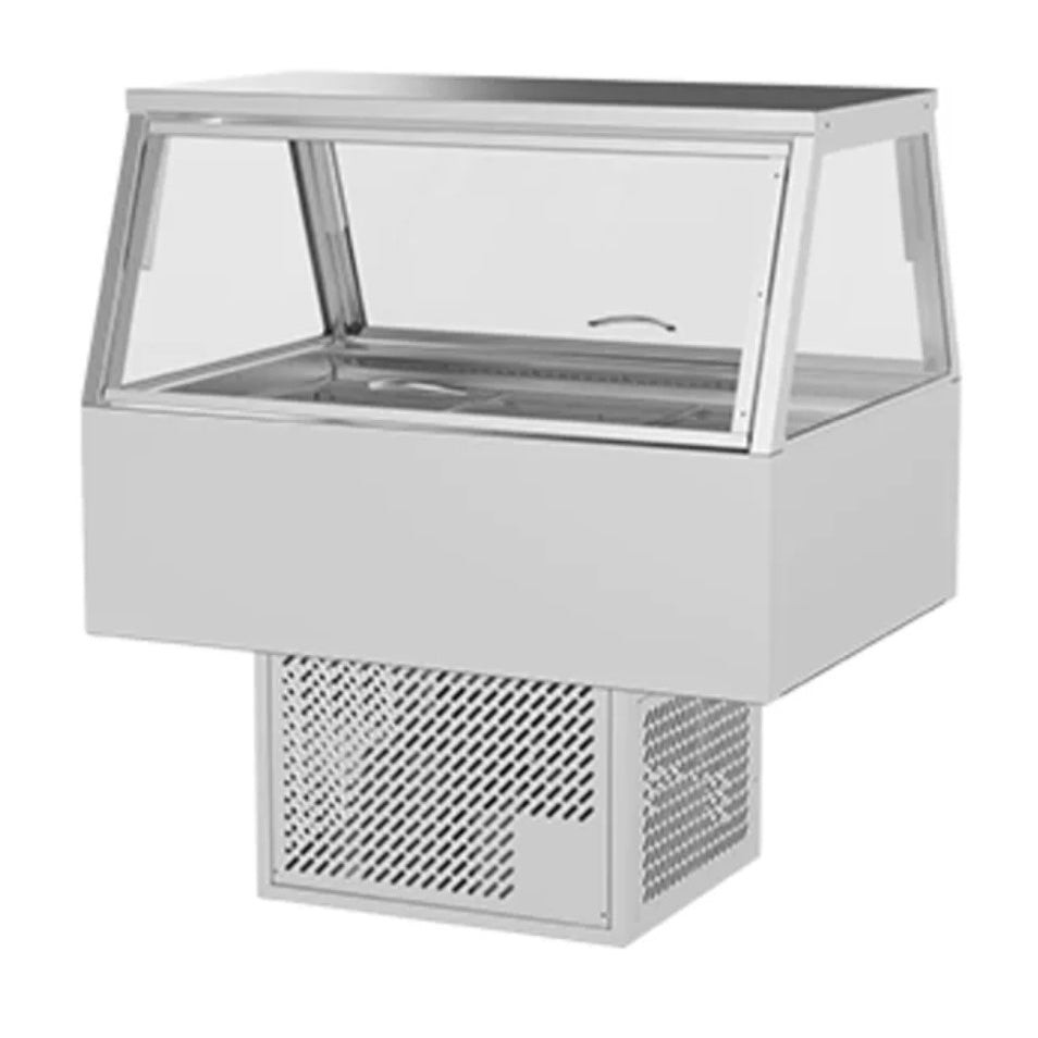 Woodson W.CFSS23 Self Serve Cold Food Display - 3 Bays Mattys