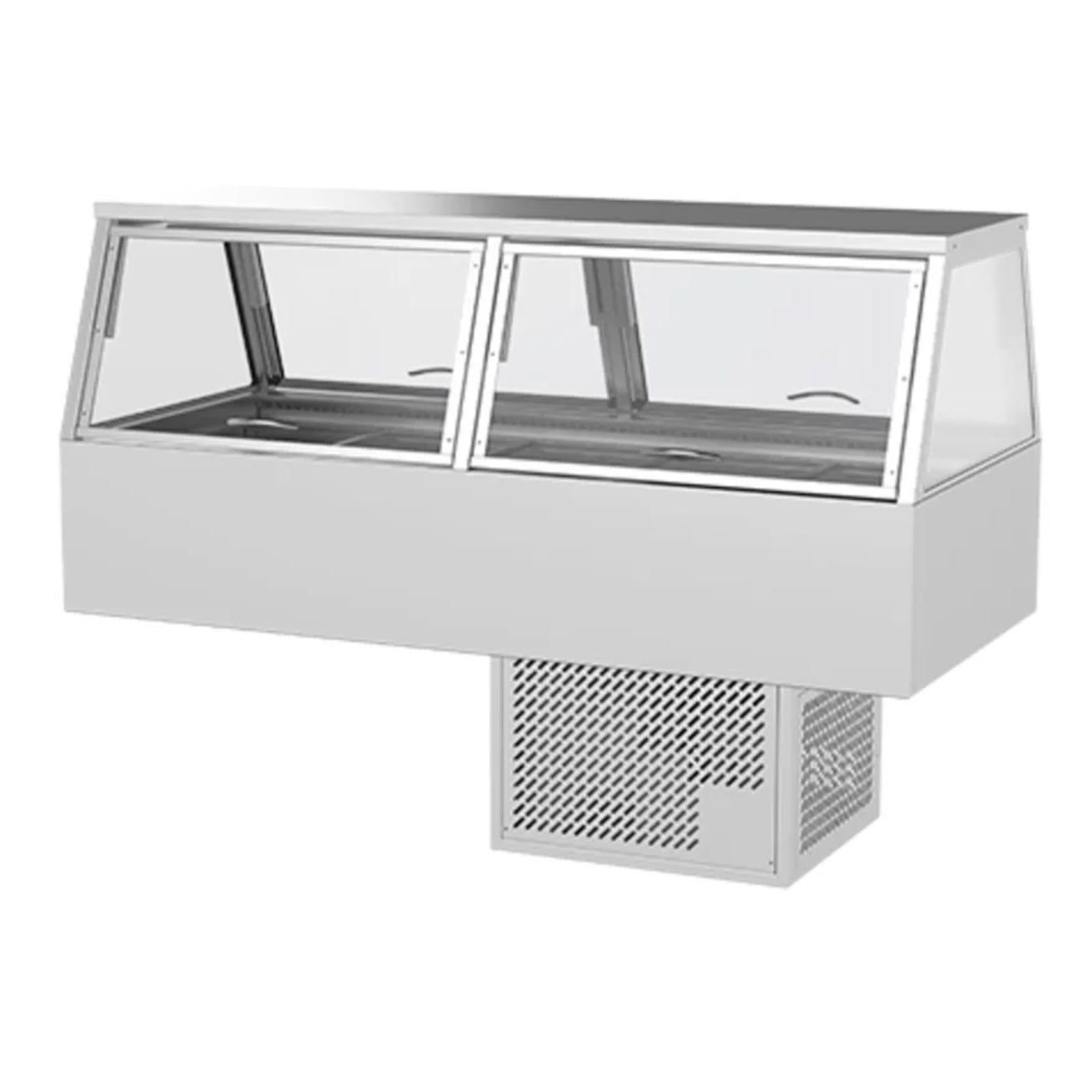 Woodson W.CFSS25 Self Serve Cold Food Display - 5 Bays Mattys