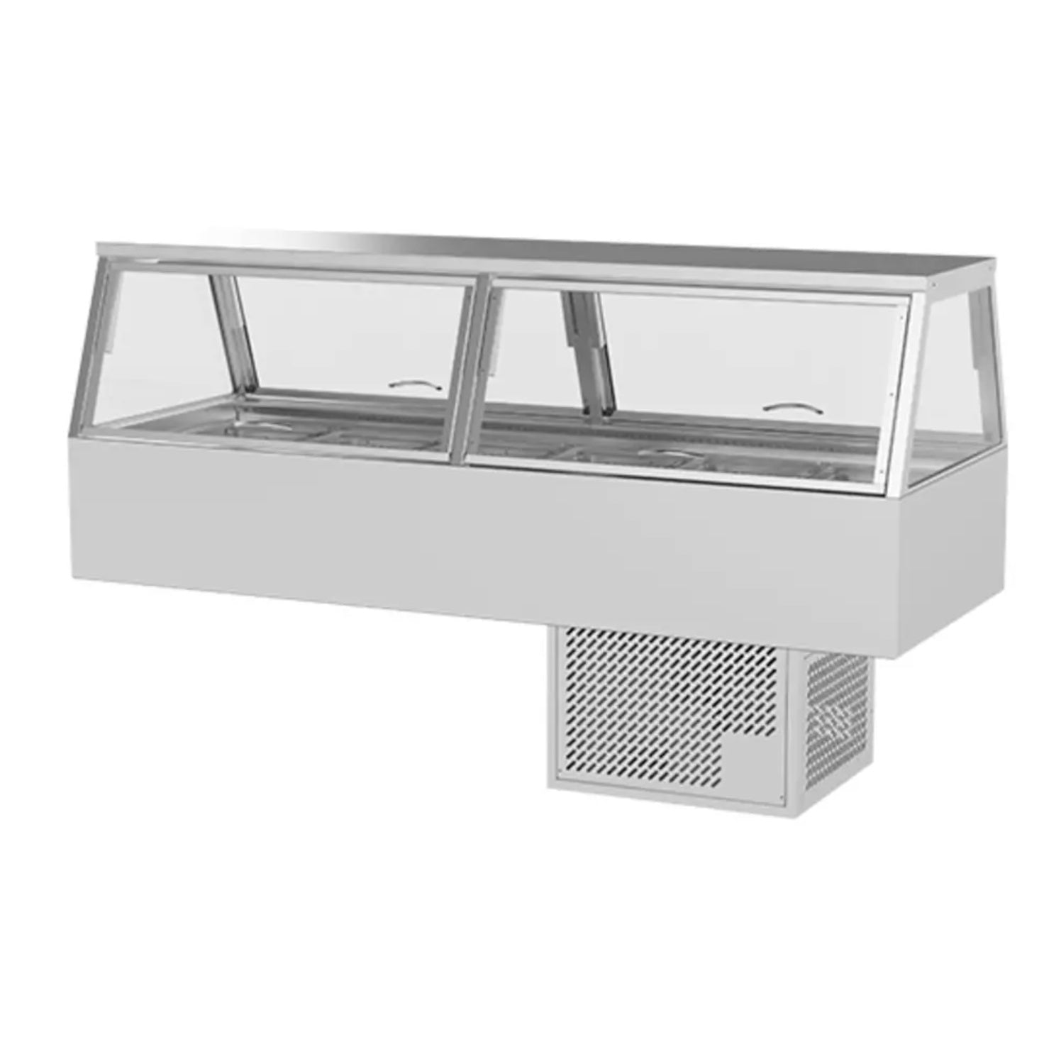 Woodson W.CFSS26 Self Serve Cold Food Display - 6 Bays Mattys