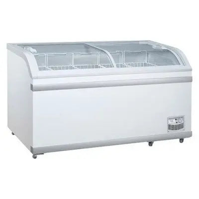 F.E.D. WD-700 Curved Glass Chest Freezer Mattys