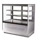 Atosa WDF127F Square Glass Cake Showcase - 395 Litre Mattys
