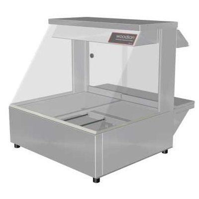 Woodson W.Hfs22 Hot Food Bar - Straight Glass 705Mm Mattys