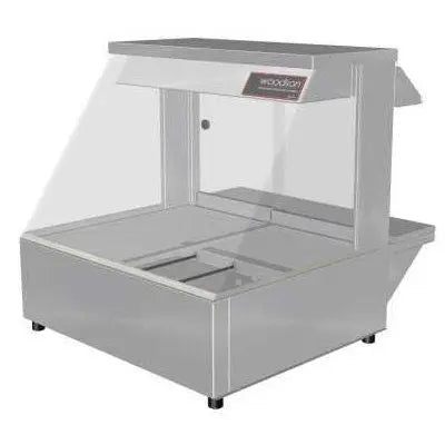 Woodson W.Hfs22 Hot Food Bar - Straight Glass 705Mm Mattys