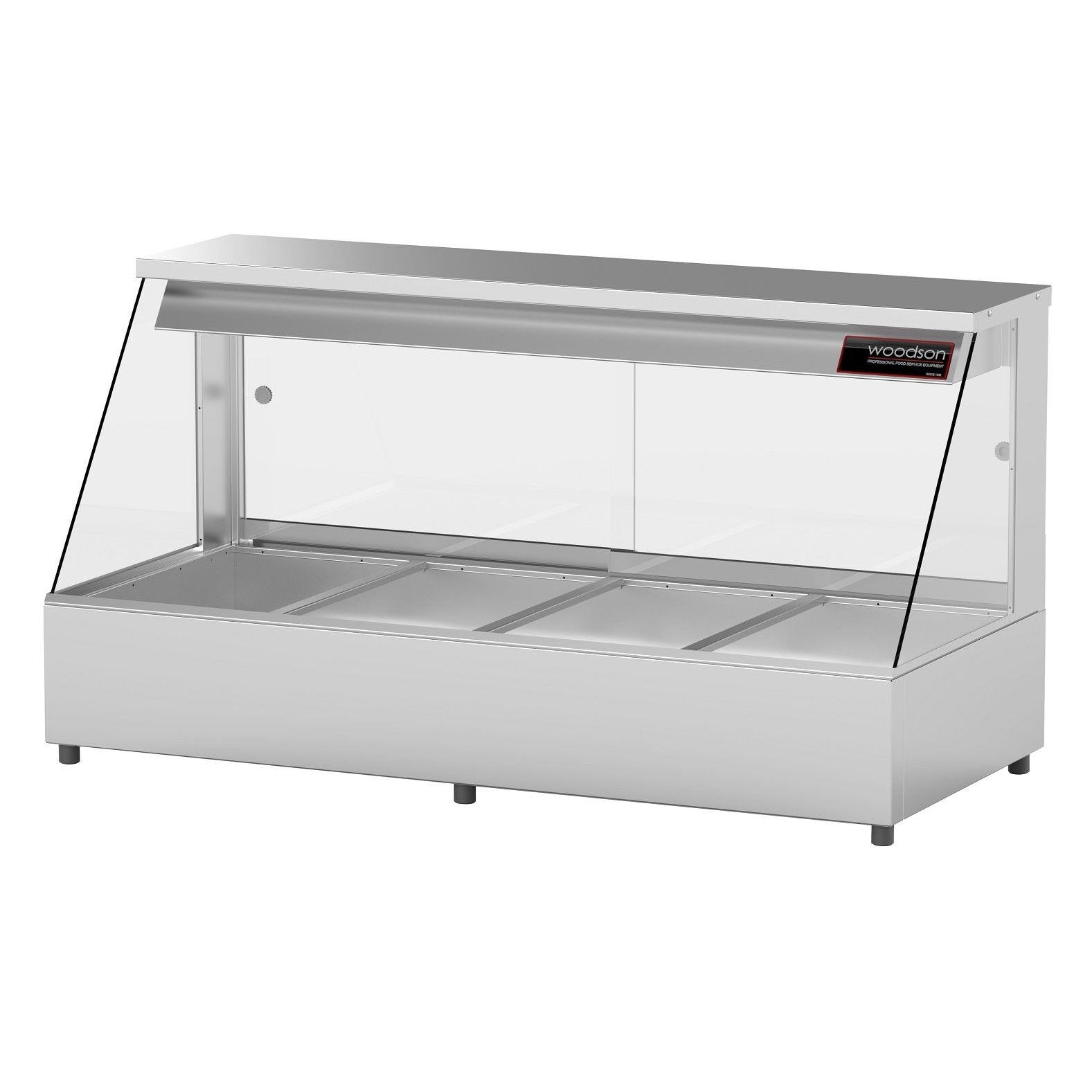 Woodson W.Hfs24 Hot Food Bar - Straight Glass 1355Mm Mattys