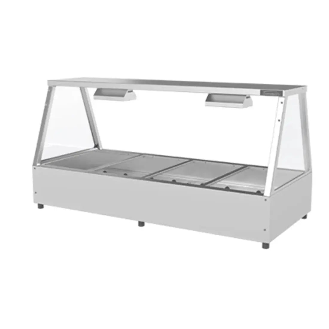 Woodson W.HFSS24 Self Serve Hot Food Display - 4 Bays Mattys