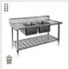 Cookrite Sinks Mixrite Stainless Steel Dishwasher Double Inlet Sink - WSS26165R Mattys