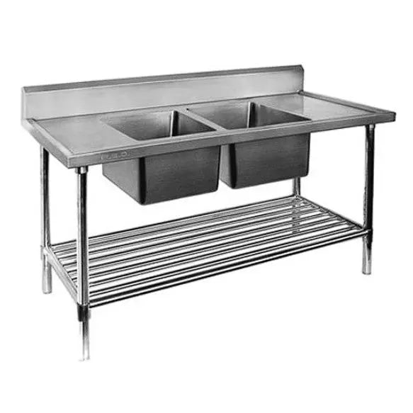 Cookrite Sinks Mixrite Stainless Steel Dishwasher Double Inlet Sink Raight - WSS27165L Mattys