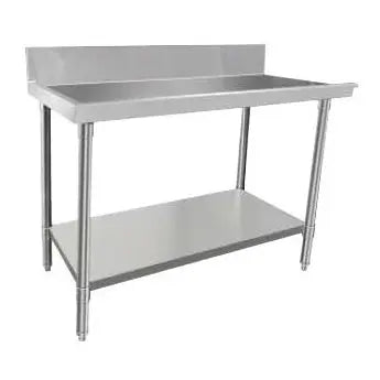 Benches Mixrite Stainless Steel Dishwasher Bench Outlet - WST6060L Mattys