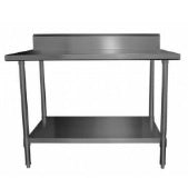 Benches Mixrite Work Bench w/Splashback 600 Deep - 2100 Wide - WTS621B Mattys