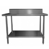 Benches Mixrite Work Bench w/Splashback 700 Deep - 900 Wide - WTS709B Mattys