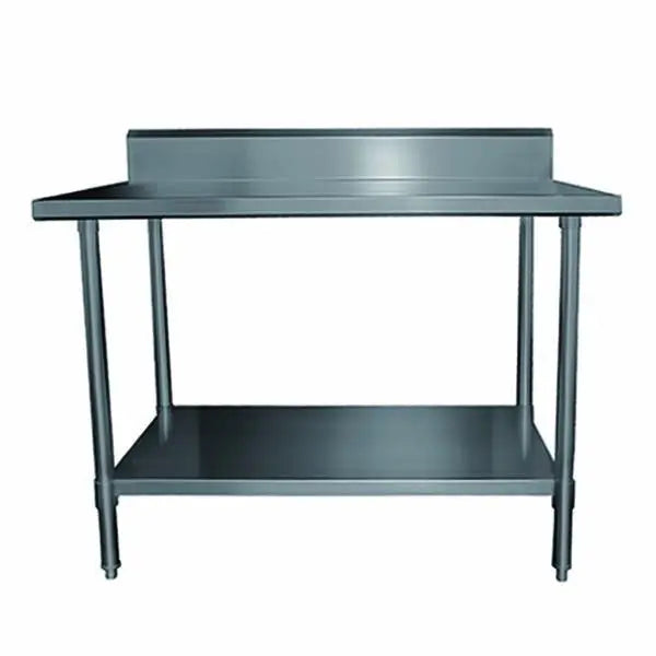 Cookrite Benches Mixrite Work Bench with Splash-back 1800 x 700 x 900 - WTS718B Mattys