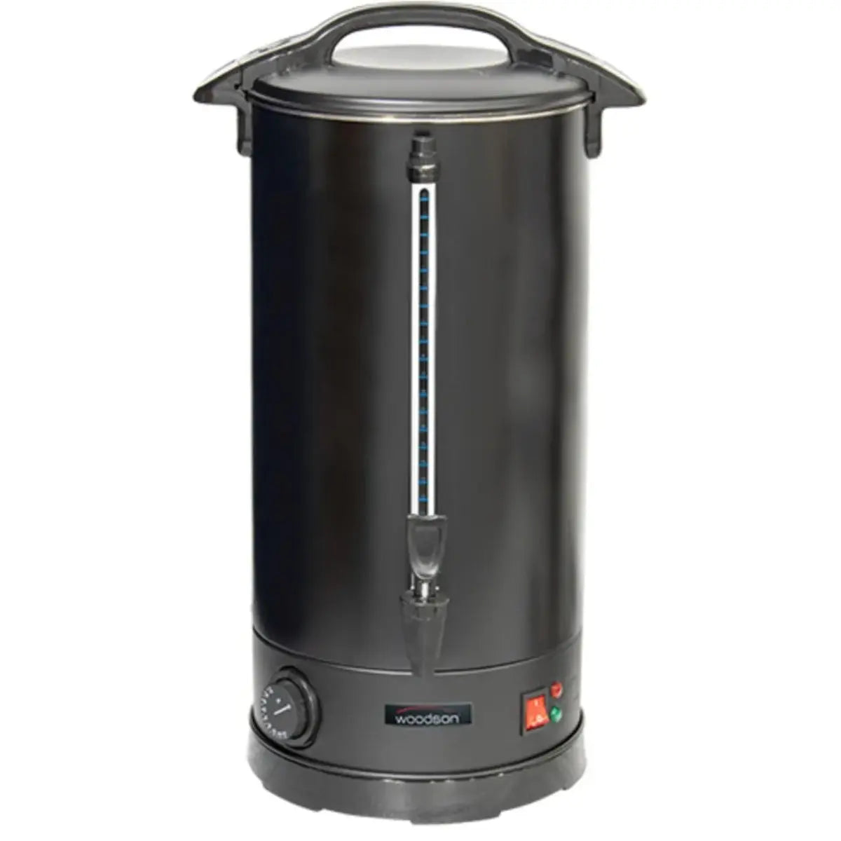 Woodson W.URN30B Black Powdercoat Urn - 30 Litre Mattys