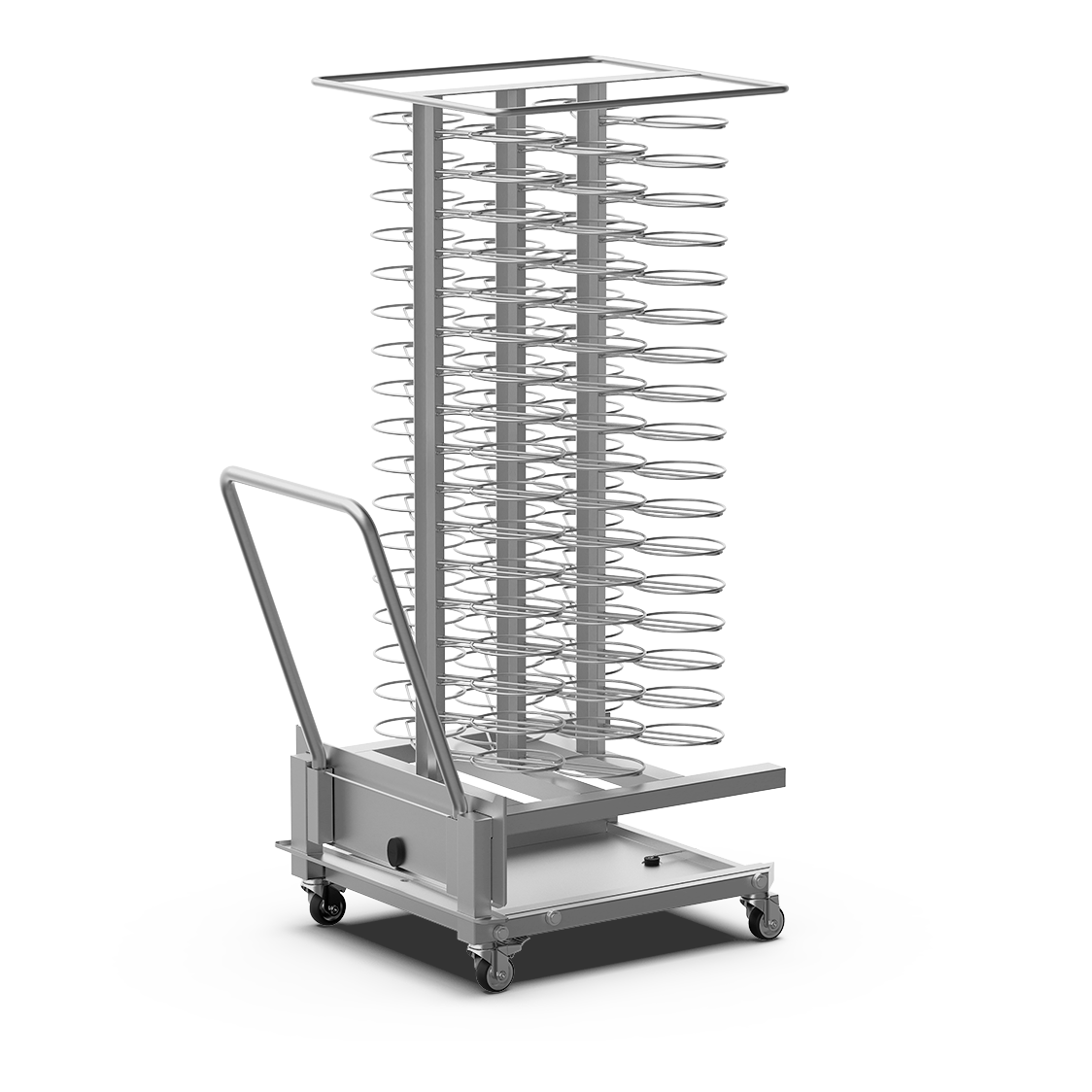 UNOX Mobile plate trolley GN 2/1 (XCP4001) β a commercial kitchen equipment accessory, supplied by Matty's.