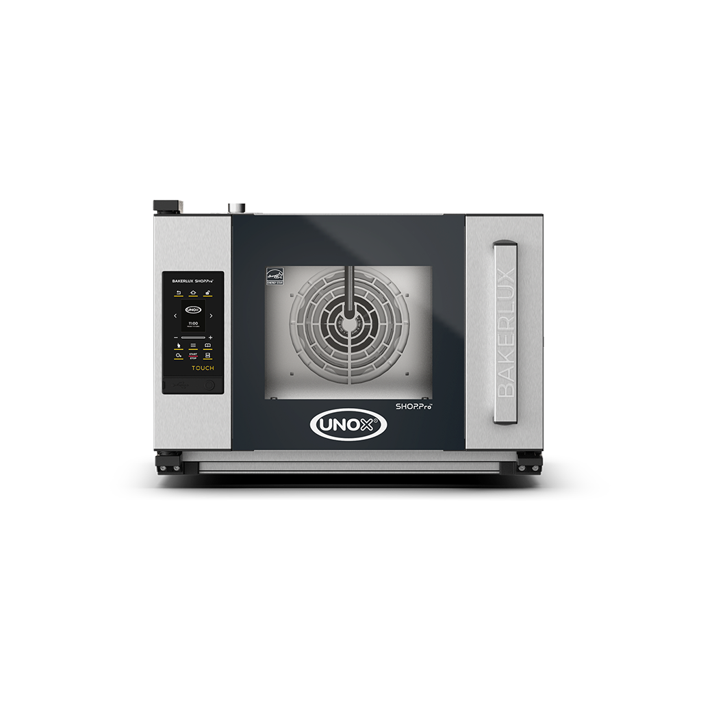 UNOX BAKERLUX SHOP.Pro TOUCH Stefania.Matic Electric 3 trays Left Hinge (XEFR-03HS-ETRV).