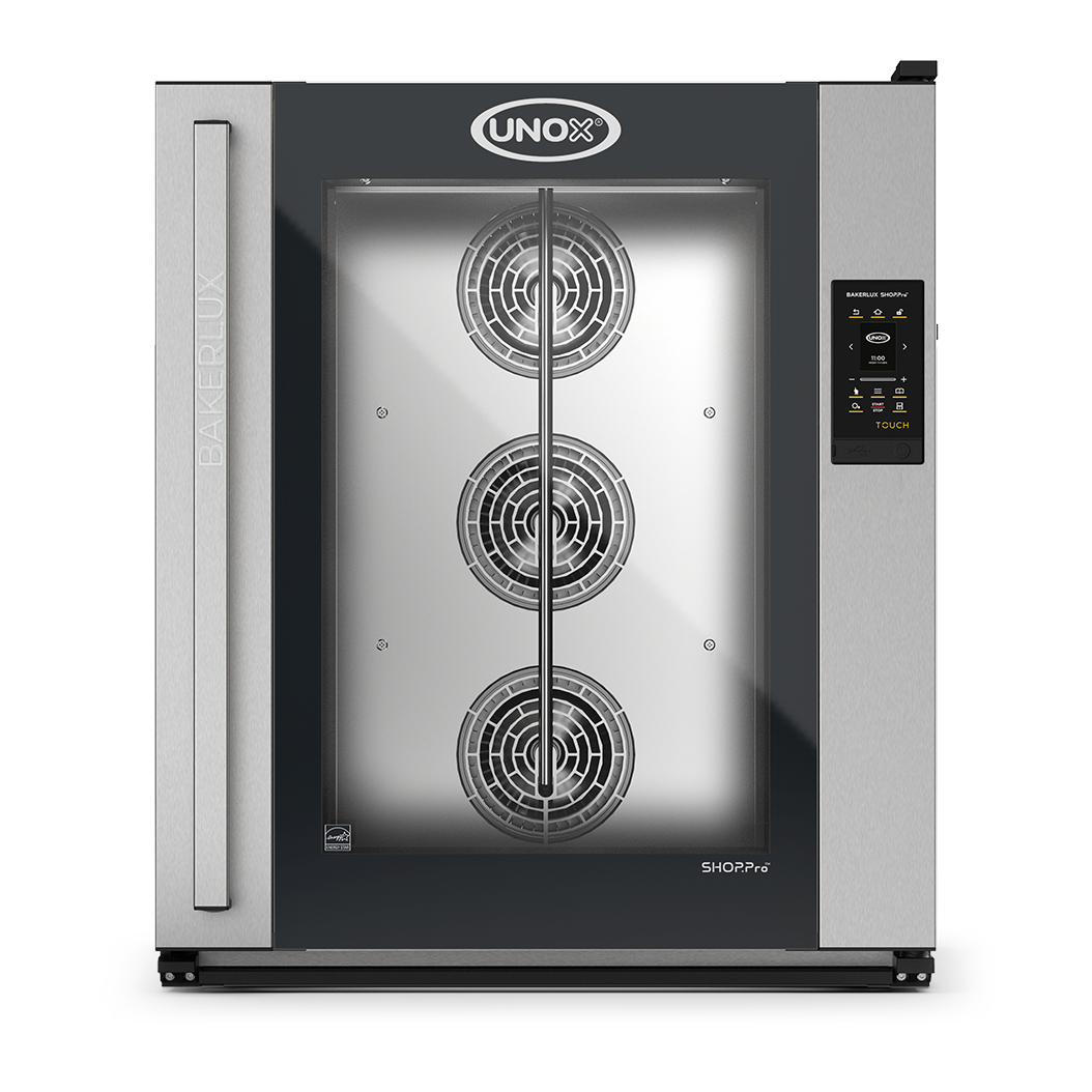UNOX BAKERLUX SHOP.Pro TOUCH Camilla.Matic Electric 10 trays Right Hinge (XEFR-10EU-ETLV).