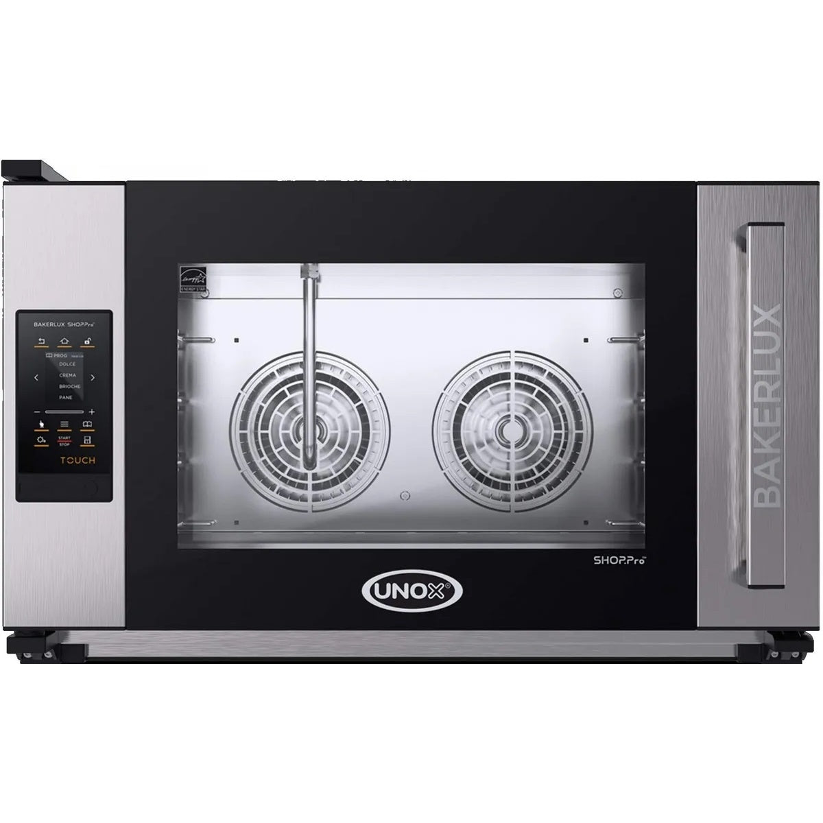 Unox XEFT-04EU-ETRV BAKERLUX SHOP.Pro TOUCH Rosella.Matic 4 tray 600 x 400 Mattys