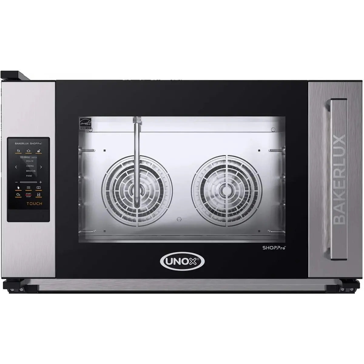 Unox XEFT-04EU-ETRV BAKERLUX SHOP.Pro TOUCH Rosella.Matic 4 tray 600 x 400 Mattys
