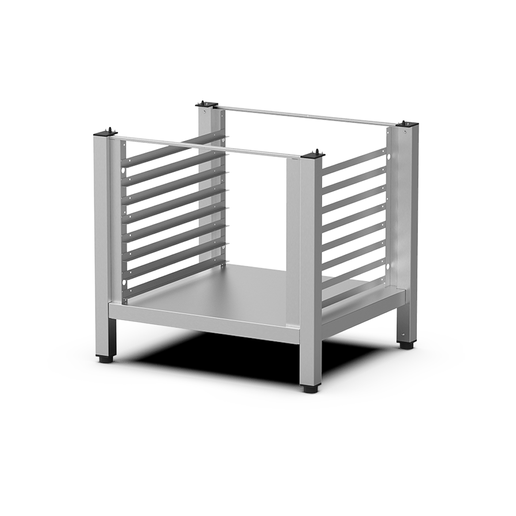 UNOX High Open Stand with Lateral Supports (XEKRT-08EU-H) β a commercial kitchen equipment accessory, supplied by Matty's.