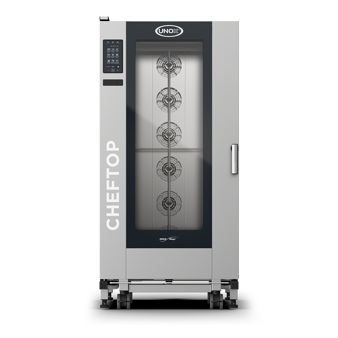 UNOX CHEFTOP MIND.Maps PLUS BIG Gas 20 Tray GN 1/1 Left Hinge (XEVL-2011-GPRS).