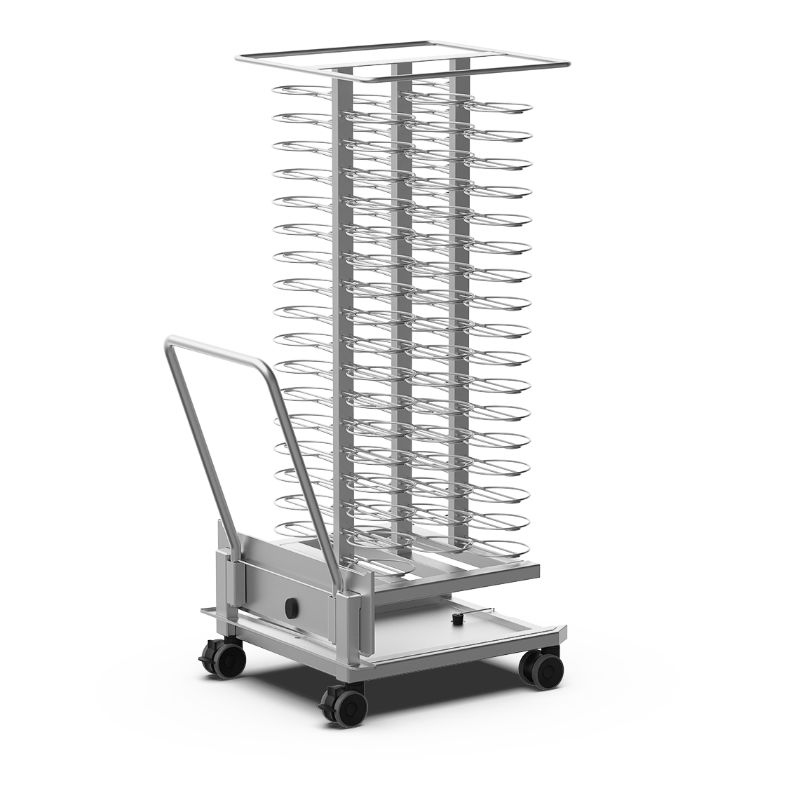 UNOX Mobile Plate Trolley (XEVTL-102P) — a commercial kitchen equipment accessory, supplied by Matty's.